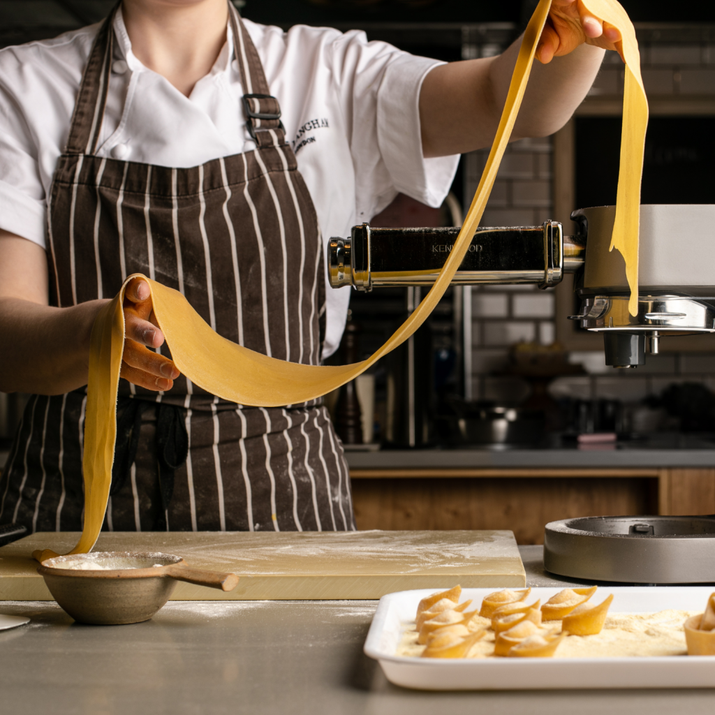 Lets explore the art of pasta-making in London! Join our hands-on classes and master the craft of creating delicious pasta dishes from scratch. Whether you're a beginner or a seasoned home cook, indulge in the joy of making authentic Italian pasta in the heart of the city.